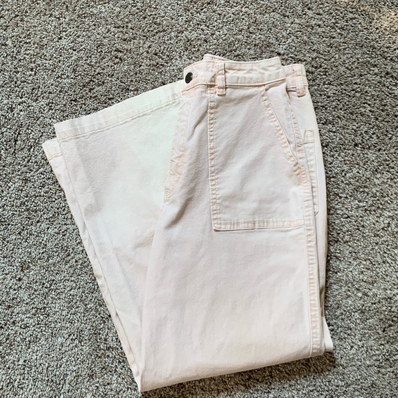 Universal Thread Pants - Universal thread pink wide legged pants